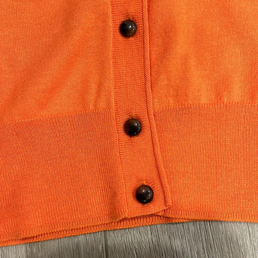 J. CREW Orange Lightweight Top Size Small NWT - Picture 8 of 8